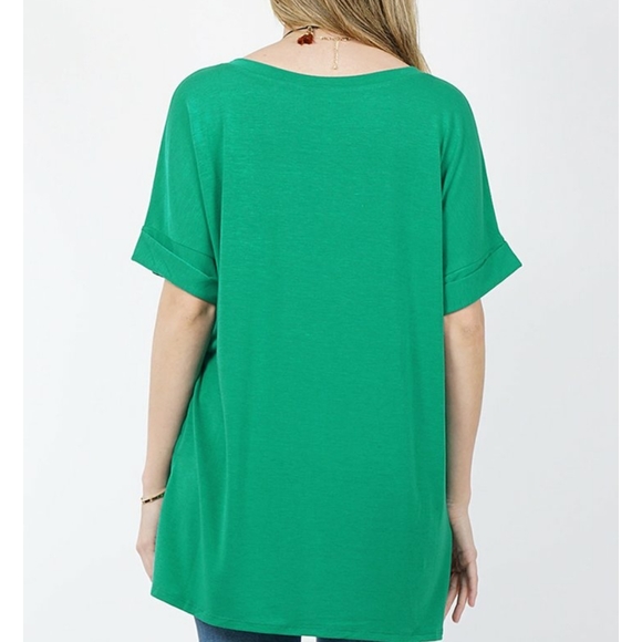 Brand new oversized rolled cuff tops - Picture 3 of 8